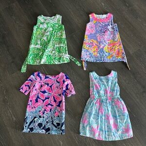 Lilly Pulitzer and Vineyard Vines Toddler Dresses Lot size 2-3